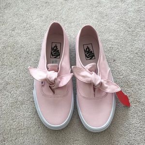 vans authentic knotted pink